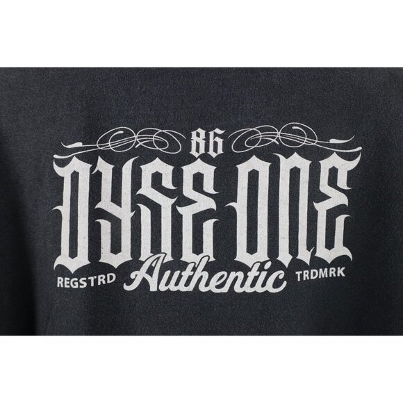 Vintage Y2K Streetwear Mens 2XL Distressed Skeleton Dice Hip Hop Rap T-Shirt - Picture 12 of 16